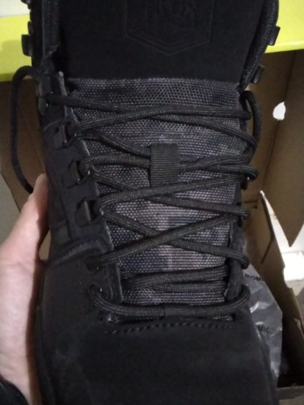 DC Men's Black Lace-Up Tactical Work Boots/Sneakers - Picture 13 of 14